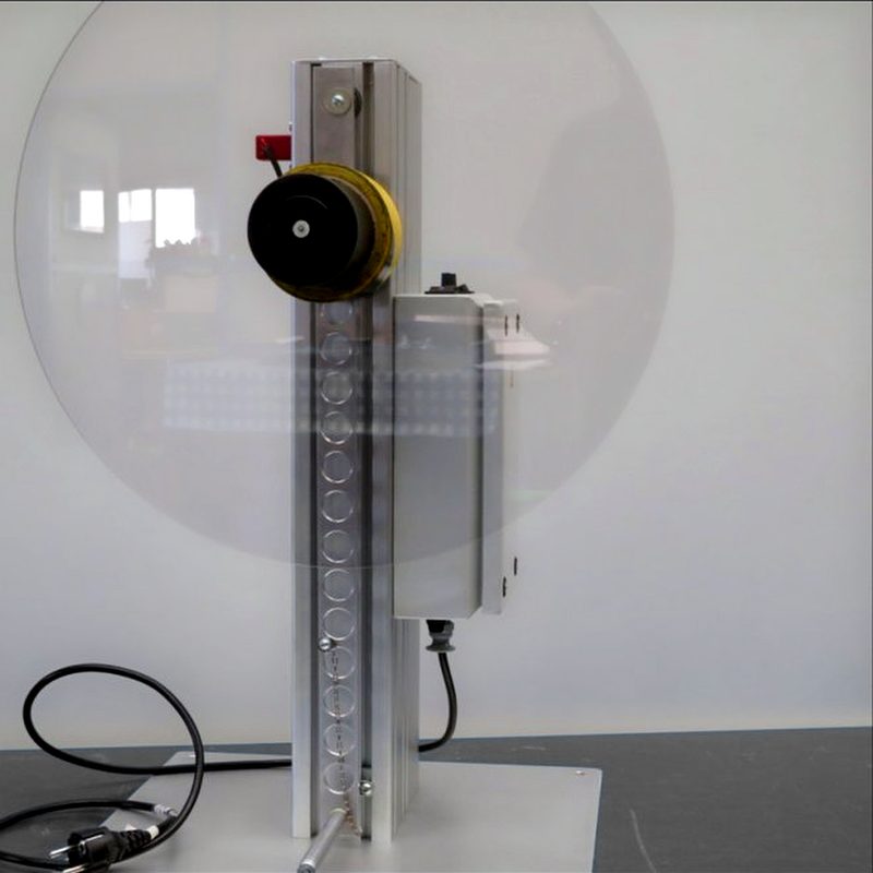 Kabelabwickler – Seitenansicht der Heavy-Duty-Bauweise aus Aluminium-Profil